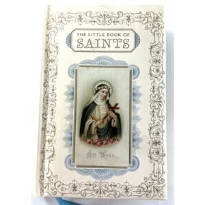 The Little Book of Saints Hardcover by Christine Barrely (2011, Chronicle Books)